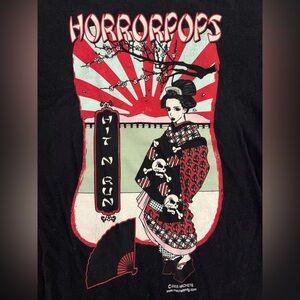 Horror Pops “Hit n Run” band T-shirt